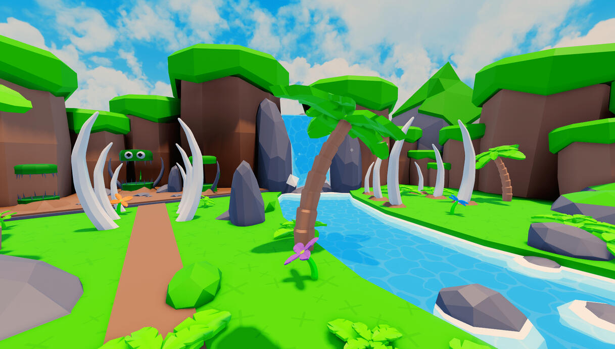 Tropical Themed Simulator Map